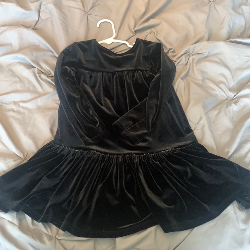 Black Velvet Dress